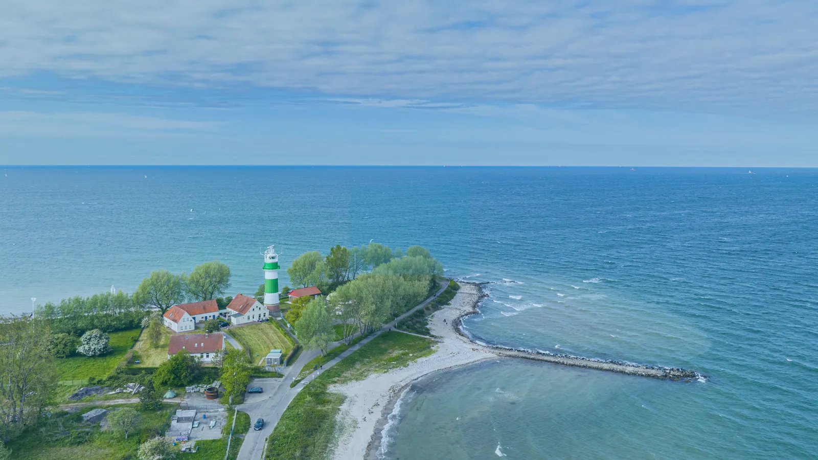 Bild von Leuchtturm Bülk in Strande